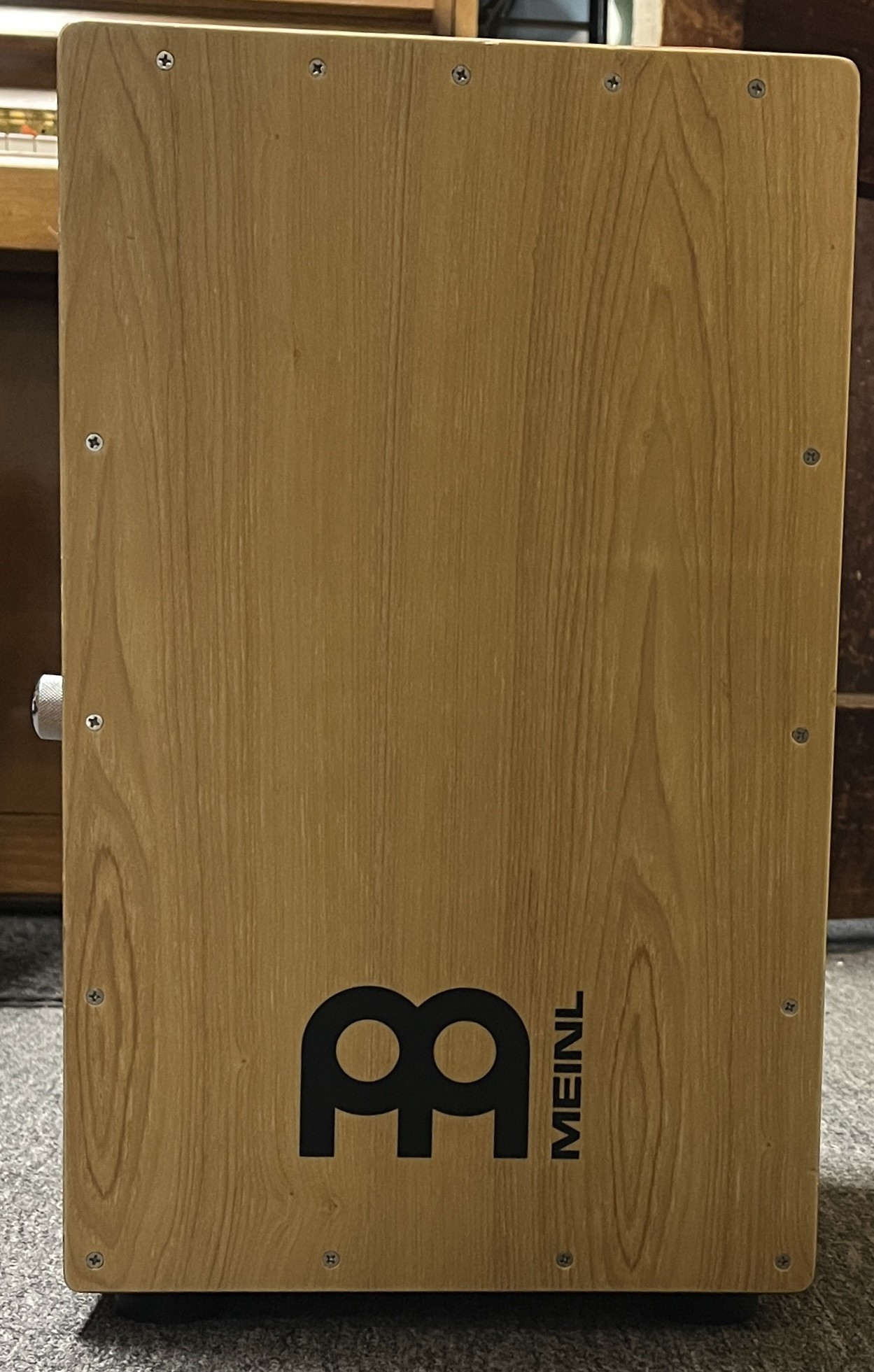 Meinl CAJ9SNT-M Pick Up Cajon with padded case and brushes - Al's