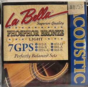 La Bella Acoustic Phosphor Bronze Strings La Bella Acoustic Phosphor Bronze Strings