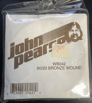 John Pearse 80/20 Bronze Wound Guitar Strings