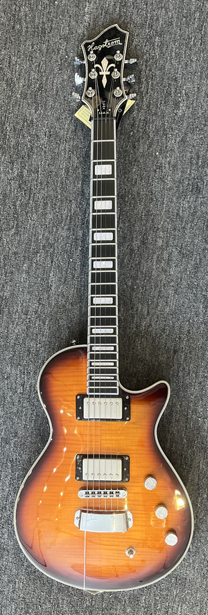 Hagstrom Ultra Max Electric Guitar Golden Eagle Burst Gloss