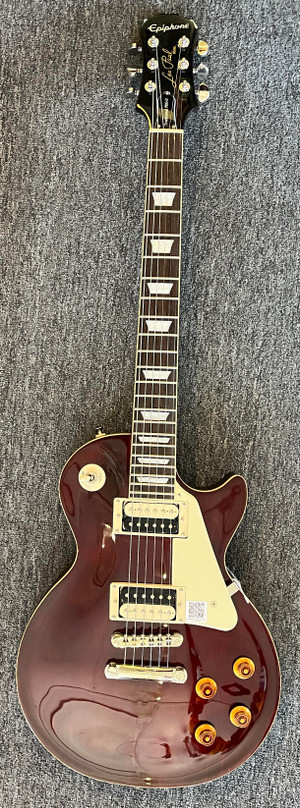 Limited Edition Les Paul Traditional PRO-II Electric Guitar Wine Red