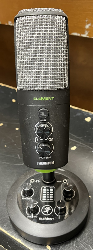 Mackie Chromium Premium USB Condenser Microphone Mackie Chromium Premium USB Condenser Microphone