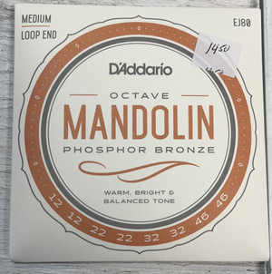 D'Addario Octave Mandolin Phosphor Bronze D'Addario Octave Mandolin Phosphor Bronze