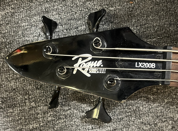 USED Rogue Bass LEFT-HANDED Metallic Blue