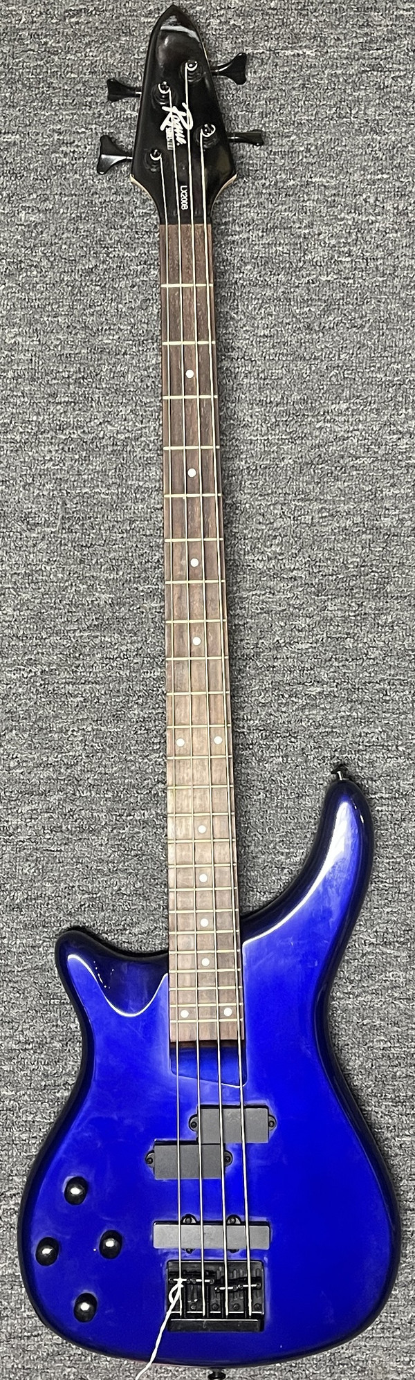 USED Rogue Bass LEFT-HANDED Metallic Blue
