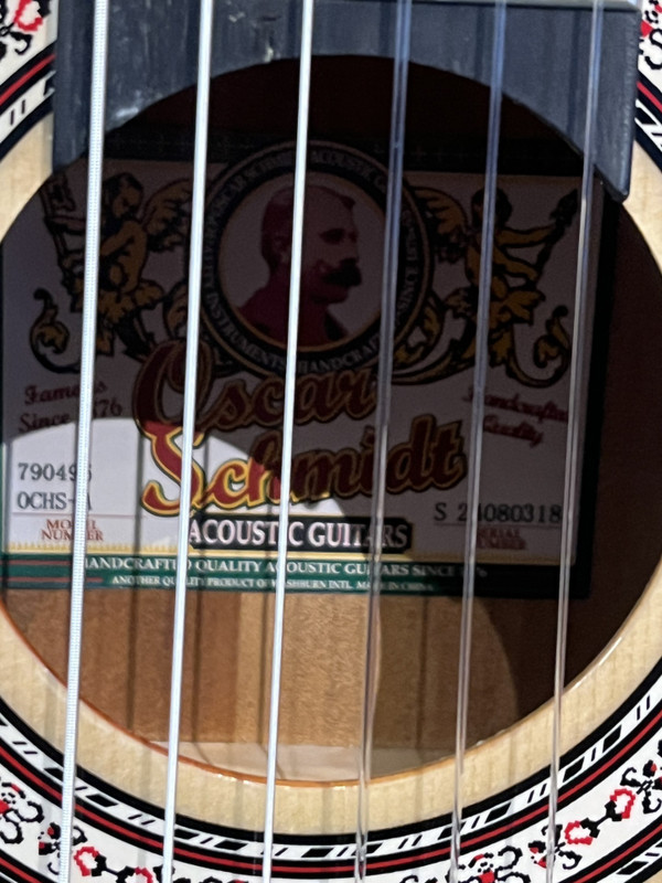 Oscar Schmidt Half Size (1/2 size) Acoustic Guitar Nylon Strings