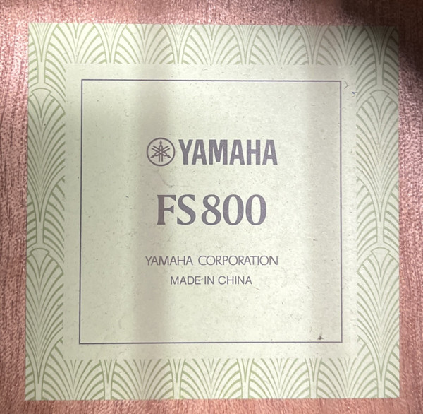 USED Yamaha FS800 Acoustic Guitar