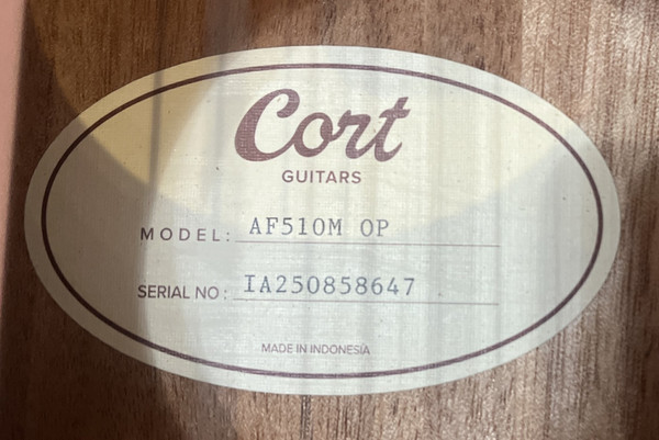 Cort Standard 6-string Acoustic 