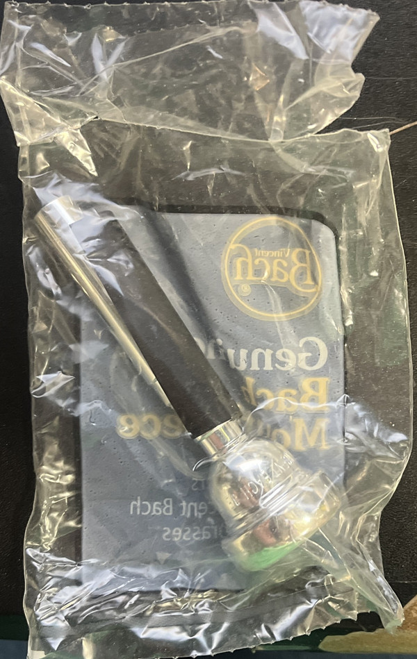 NEW Bach Classic Trumpet Mouthpiece Silver Plated