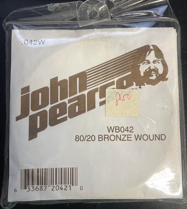 John Pearse 80/20 Bronze Wound Guitar Strings
