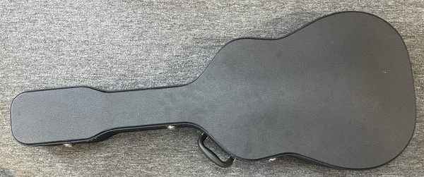 USED Fender Dreadnought Cutaway Electric-Acoustic Sunburst Guitar with hard case