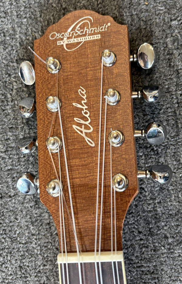 Oscar Schmidt 8-string Tenor Ukulele with equalizer
