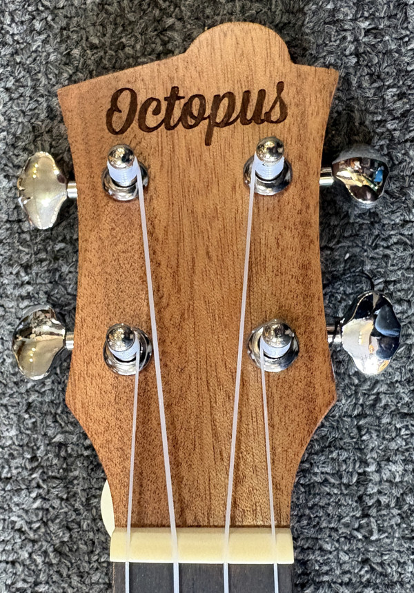 Octopus Rosette Soprano Ukulele - Wave