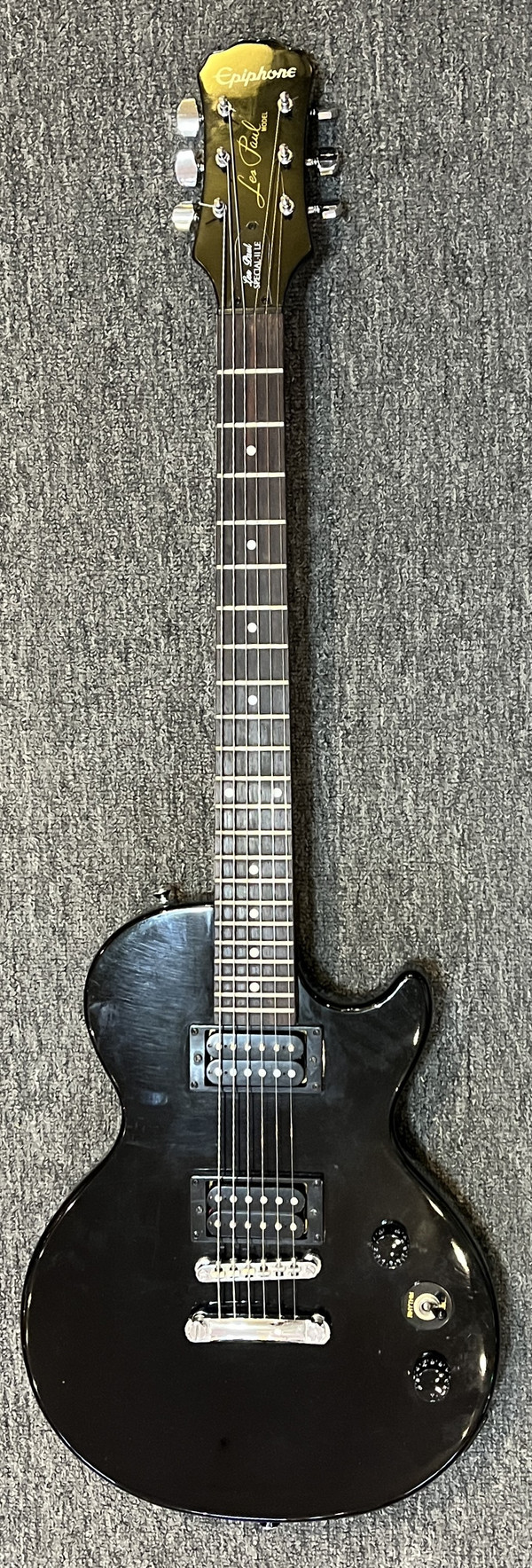 Epiphone Les Paul Special-II E1 Electric Guitar, Ebony