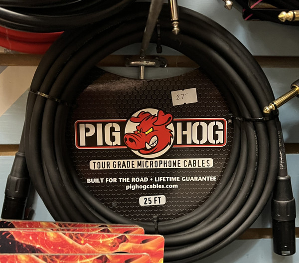 Pig Hog Tour Grade Microphone Cable - 25ft