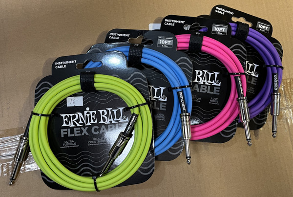 Ernie Ball Instrument Cable (10ft)