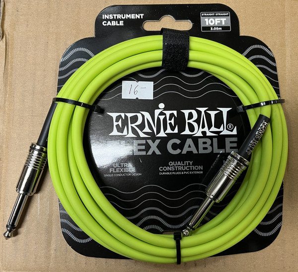 Ernie Ball Instrument Cable (10ft)
