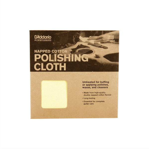 D'Addario Napped Cotton Polishing Cloth
