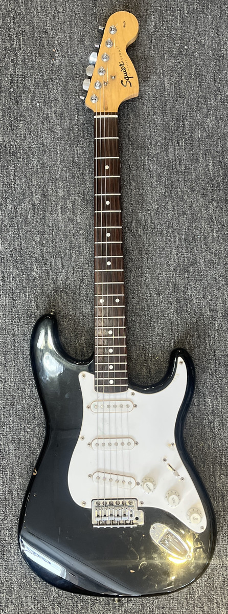 USED Fender Squier Strat Affinity Series Black