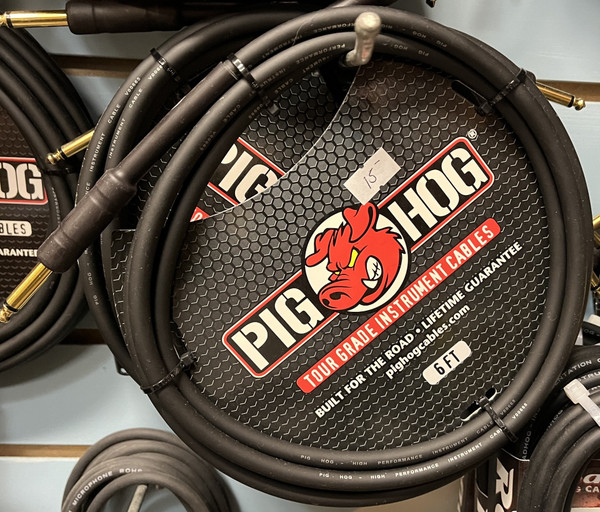 Pig Hog Tour Grade Instrument Cables - 6 ft