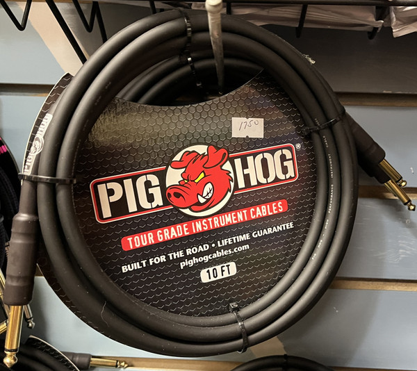 Pig Hog Tour Grade Instrument Cables - 10ft