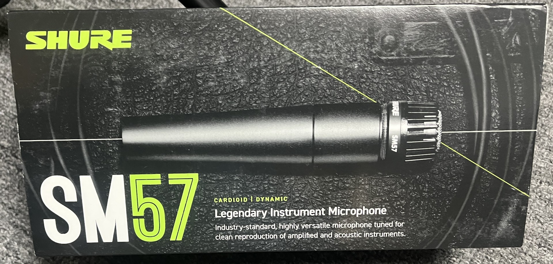 Shure SM57-LC Instrument Microphone - Al's Music Shop