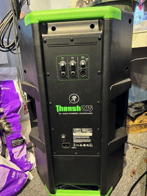 ロック 音声出力機能付き 緑色 Thrash 215 Powered Loudspeaker with Bluetooth - Al's Music Shop