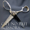 Cut No-Cut Scissors - Heavy Duty Silver Plated - Great gag for a rope routine - You can cut the rope but your assistant can't!