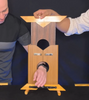 Plate Thru Arm Chopper Guillotine Disecto Illusion