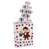 Card Castles from Empty Bag DiFatta Magic Trick 