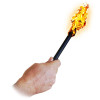 DiFatta Fire torch vanishing appearing Illusion magic trick