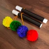 Pom Pom wand pole magic trick family comedy