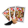 Find the lady 3 card monte jumbo large big stage