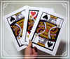 Three Card Monte Large Stage Sized Magic Trick King Find the Queen