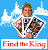 Three Card Monte Large Stage Sized Magic Trick King Find the Queen