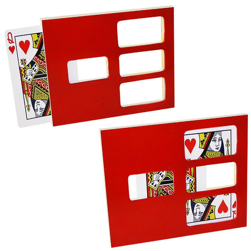 Large Zig Zag Card The Middle Of The Queen Is Magically Removed What S Missing From Our Lives Mission Magic