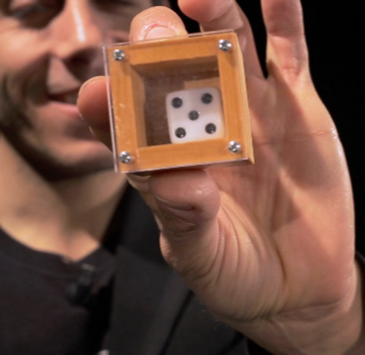 The Impossible Die - (Badlands Bob) - Only You Can Make the Die Sealed Inside the Box Turn - Don't Gamble With Your Life 