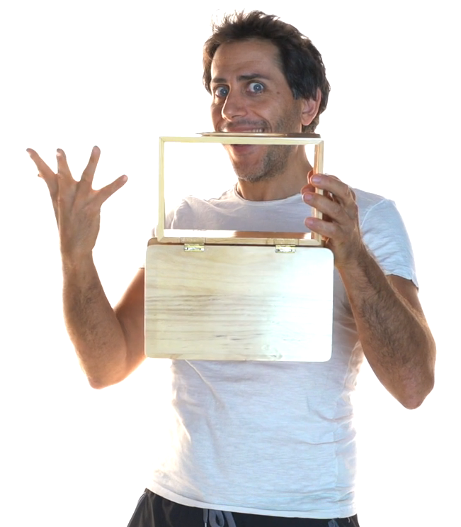 Flip Over Box Magic Trick Gospel Difatta Prop