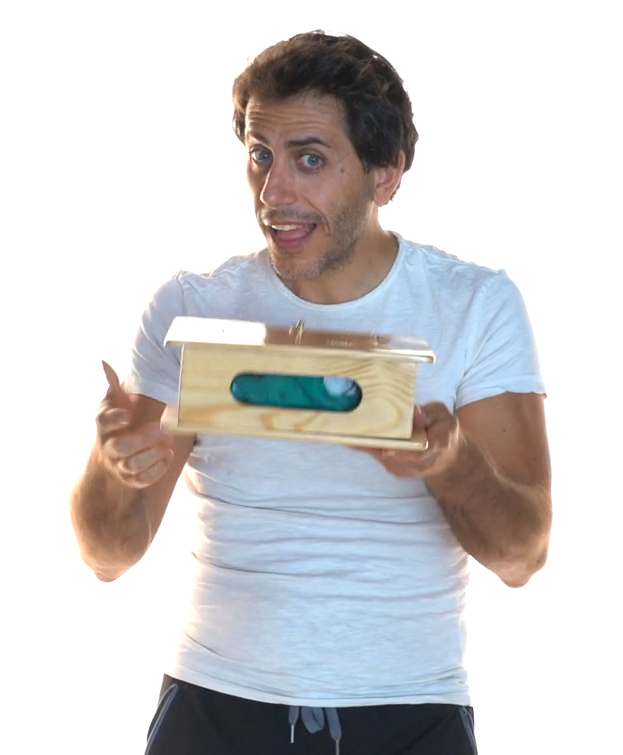 Flip Over Box Magic Trick Gospel Difatta Prop