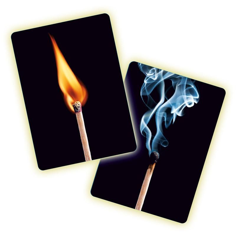 Blow Out Magic Trick Card Close -up DiFatta