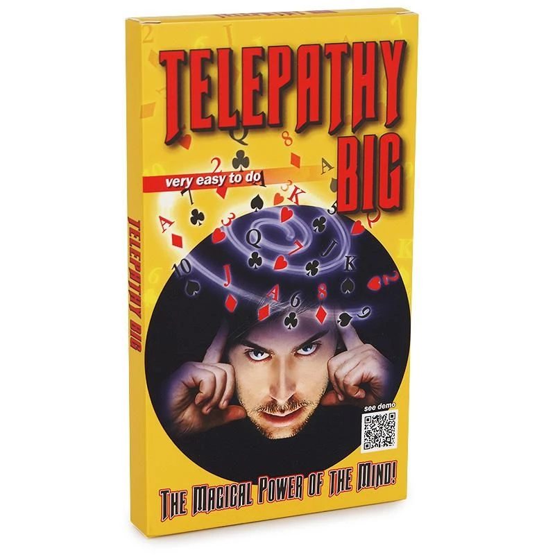 Telepathy Big DiFatta Magic Trick Mind Mentalism
