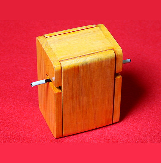 Kennard Box Magic Trick Ring Wand