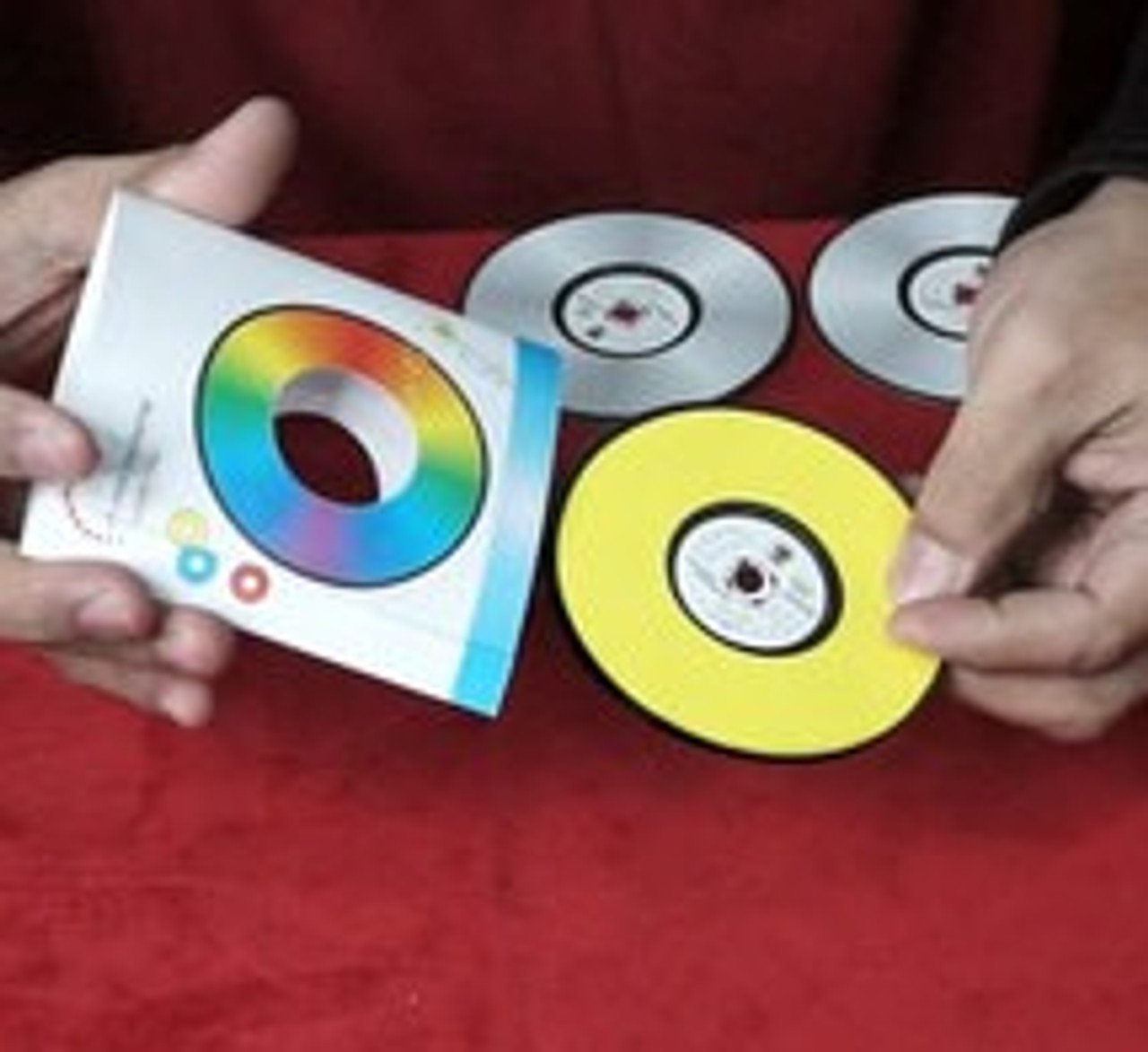 Colour Changing Mini Discs JL Magic Trick