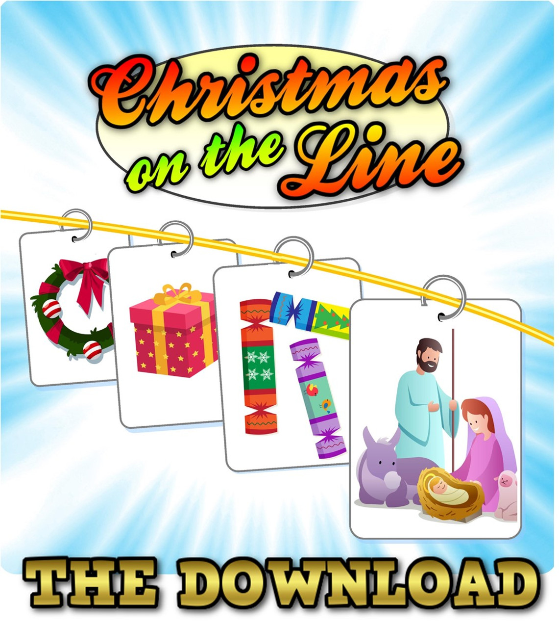 Christmas on the Line - The DOWNLOAD - Clear Away the Christmas clutter with this fun mix of escapology and magic. 