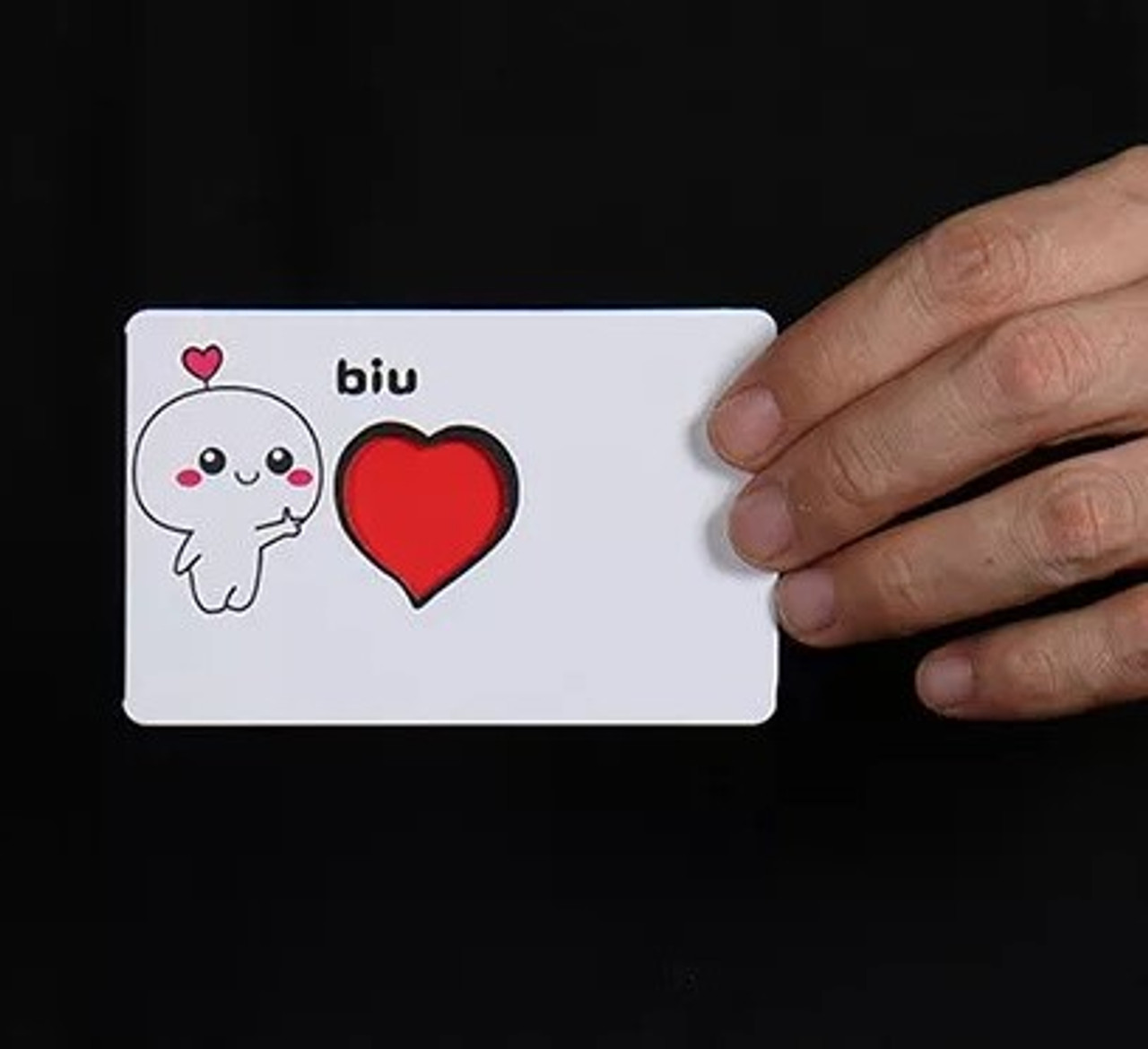 I Love You Take Heart Card Magic Trick