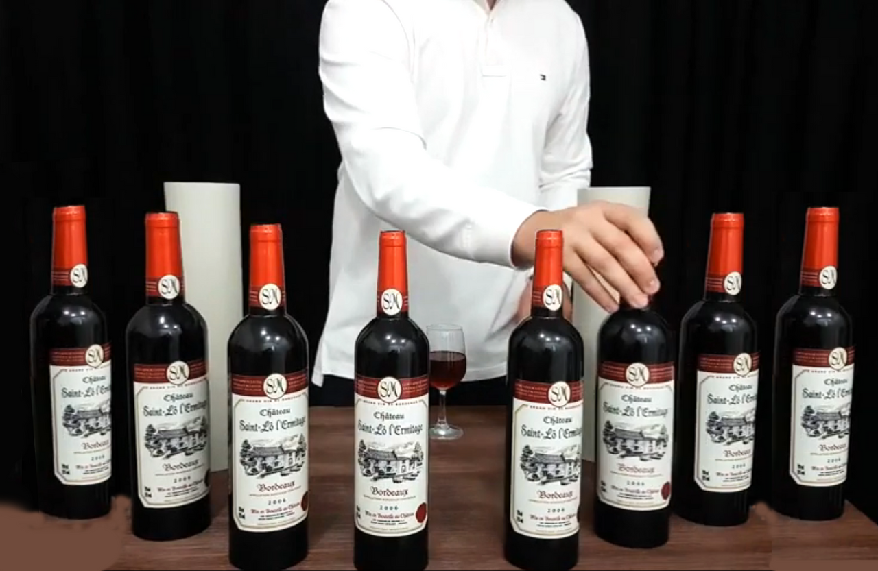Multiplying Wine Bottles Magic Trick TORA