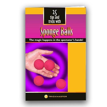 Sponge Ball Booklet TrickMaster 25 Tips and Tricks Magic