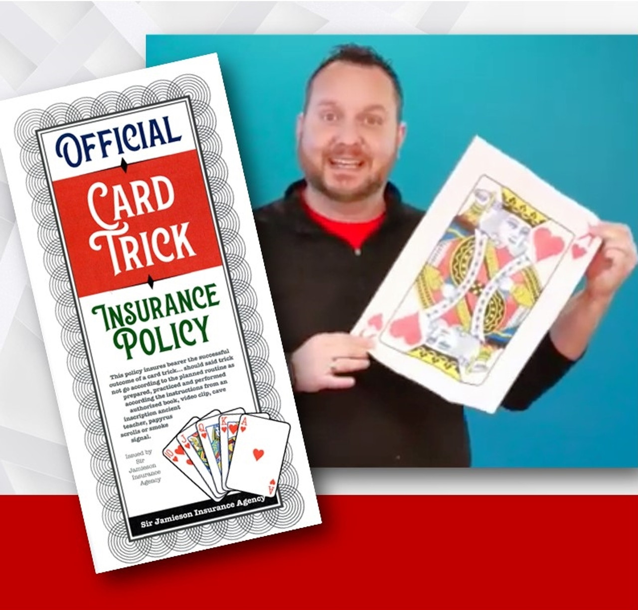 Jamie Doyle Insurance of Assurance Gospel Magic Comedy Card Trick