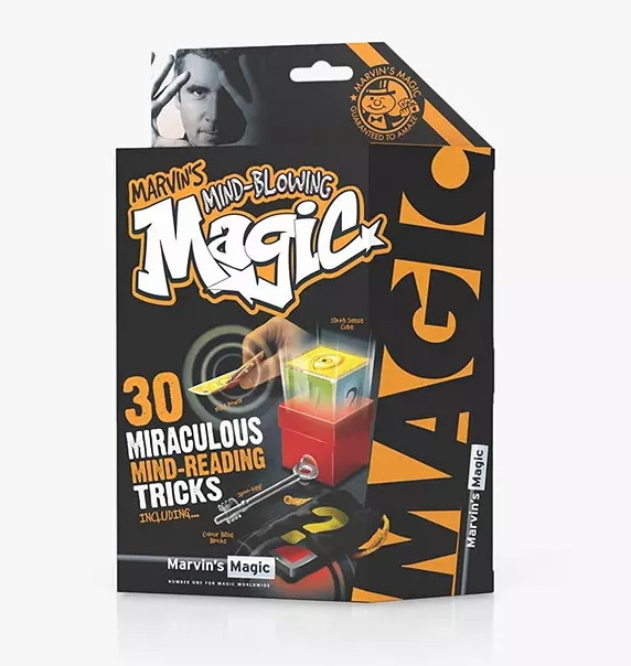 30 Miraculous Mind Reading Tricks by Marvin's Magic - Colour