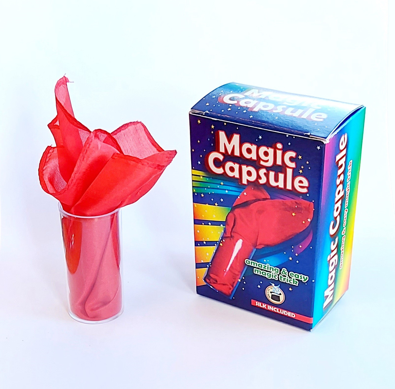 Magic Capsule - (Crystal Time Capsule) - Vanish A Hanky From Inside This Clear Tube - Empty Tomb - Forgiveness